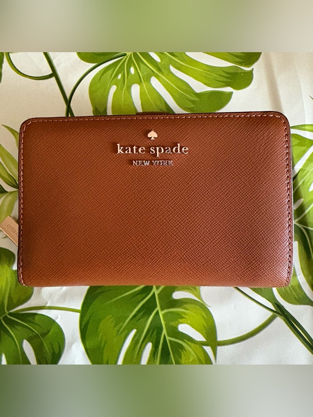 Kate Spade Madison Saffiano Leather Medium Bifold Wallet